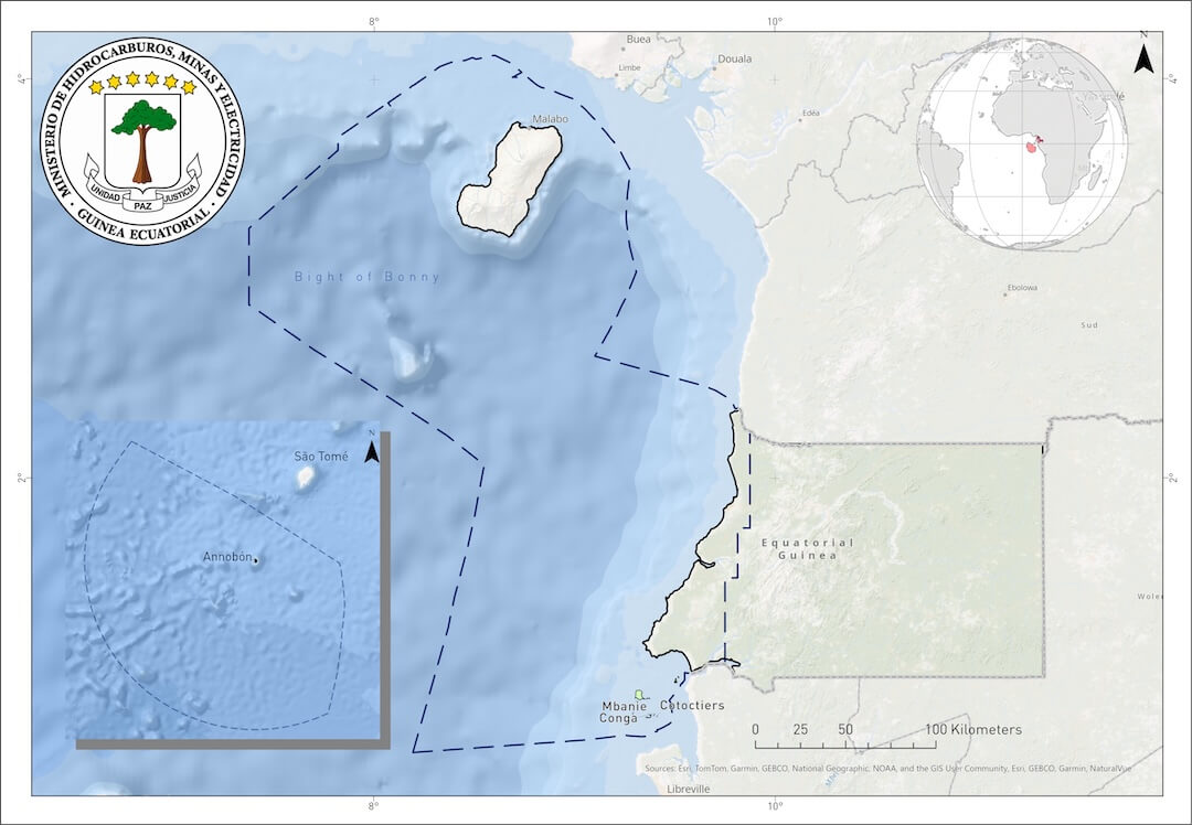 Equatorial Guinea Location Map